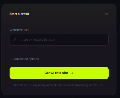 website crawler
